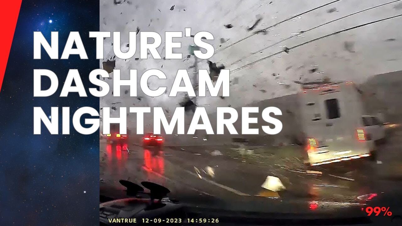 Terrifying Natural Disasters Caught on Dashcam - You Won't Believe Your Eyes!