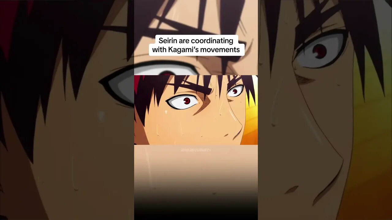 Seirin are coordinating with Kagami’s movements 😬 #anime #kurokonobasket #fyp