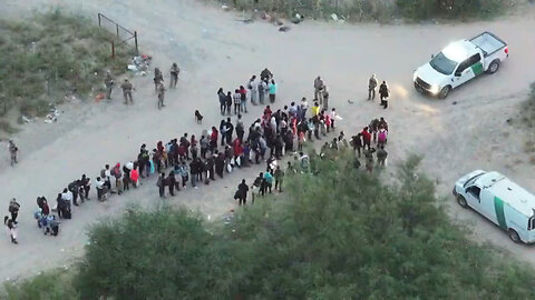 A Group Of 134 Illegal Immigrants Spotted In Texas Near Southern Border