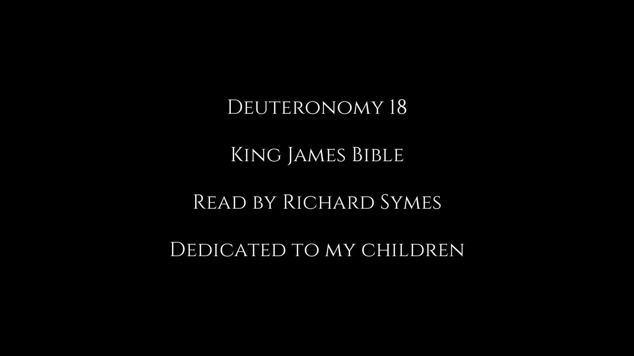 Deuteronomy 18