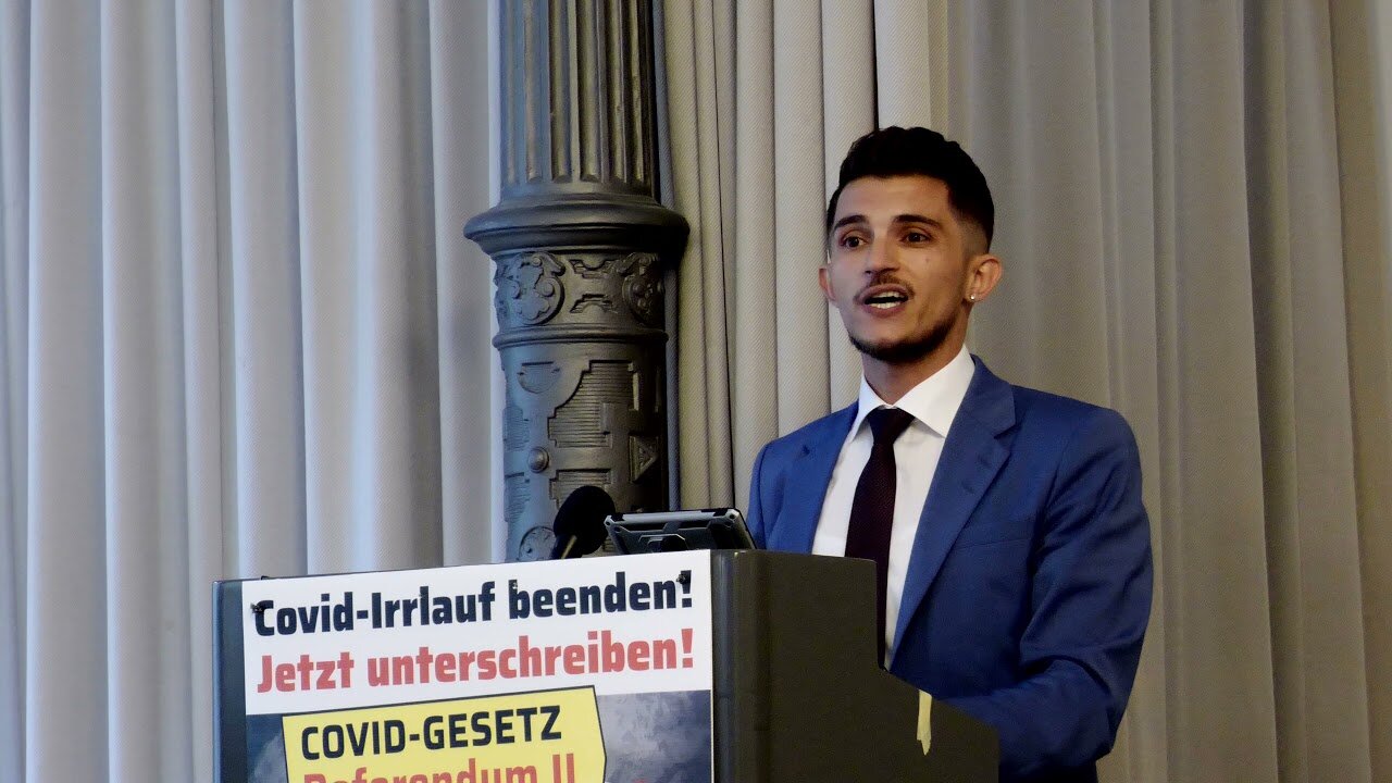 Gzim Zymberi - Pressekonferenz Referendum II Covid-19 Gesetz