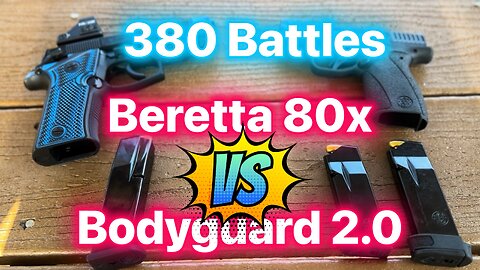 S&W Bodyguard 2.0 380 vs Beretta Cheetah 80x Review and Comparison! The 380 Battles