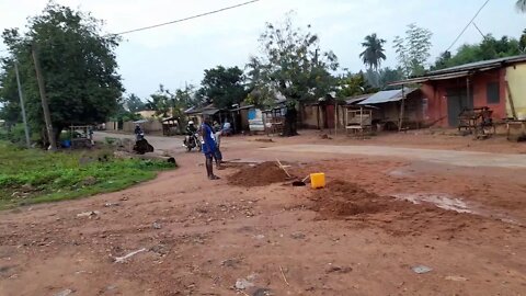 Harvest sand for cement blocks