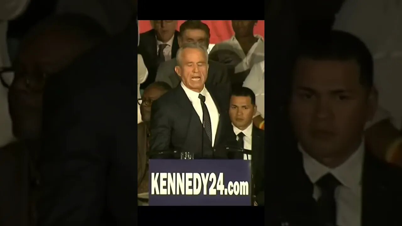 Robert Kennedy Jr. announces his presidential campaign for 2024. #joebiden #democrat #2024elections