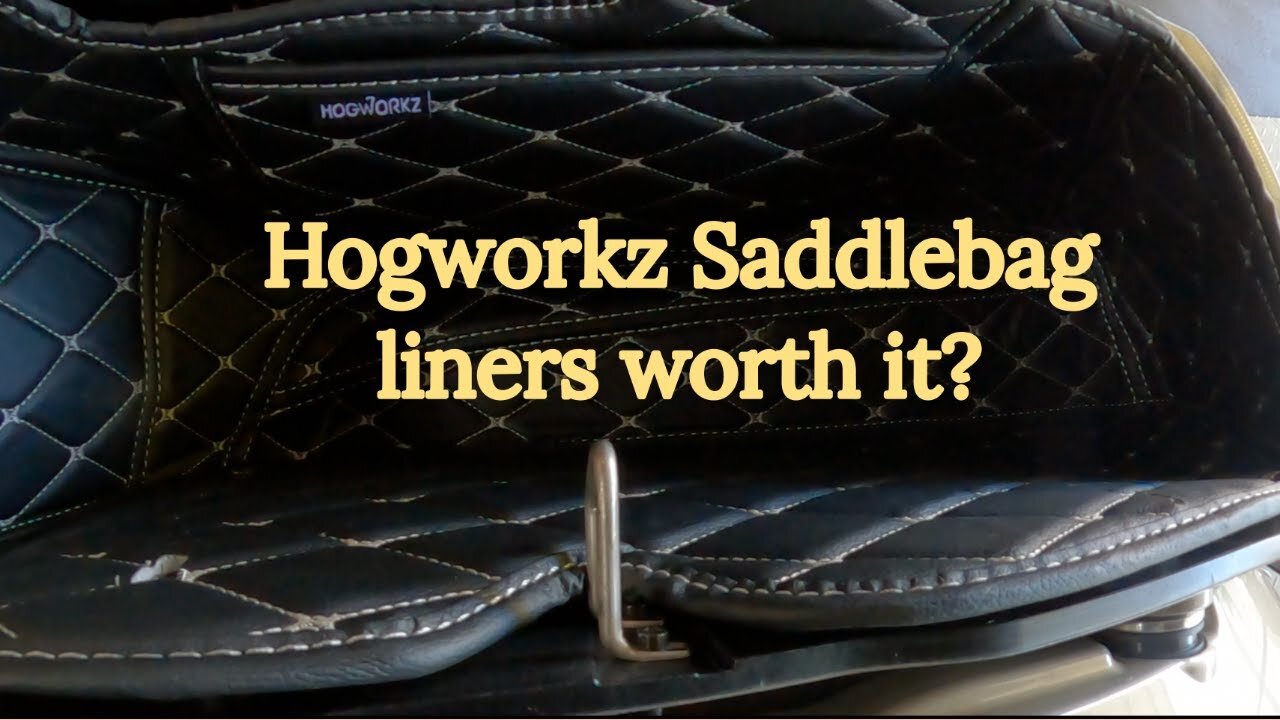 Hogworks Saddlebag Liners for 2022 Indian Chieftain