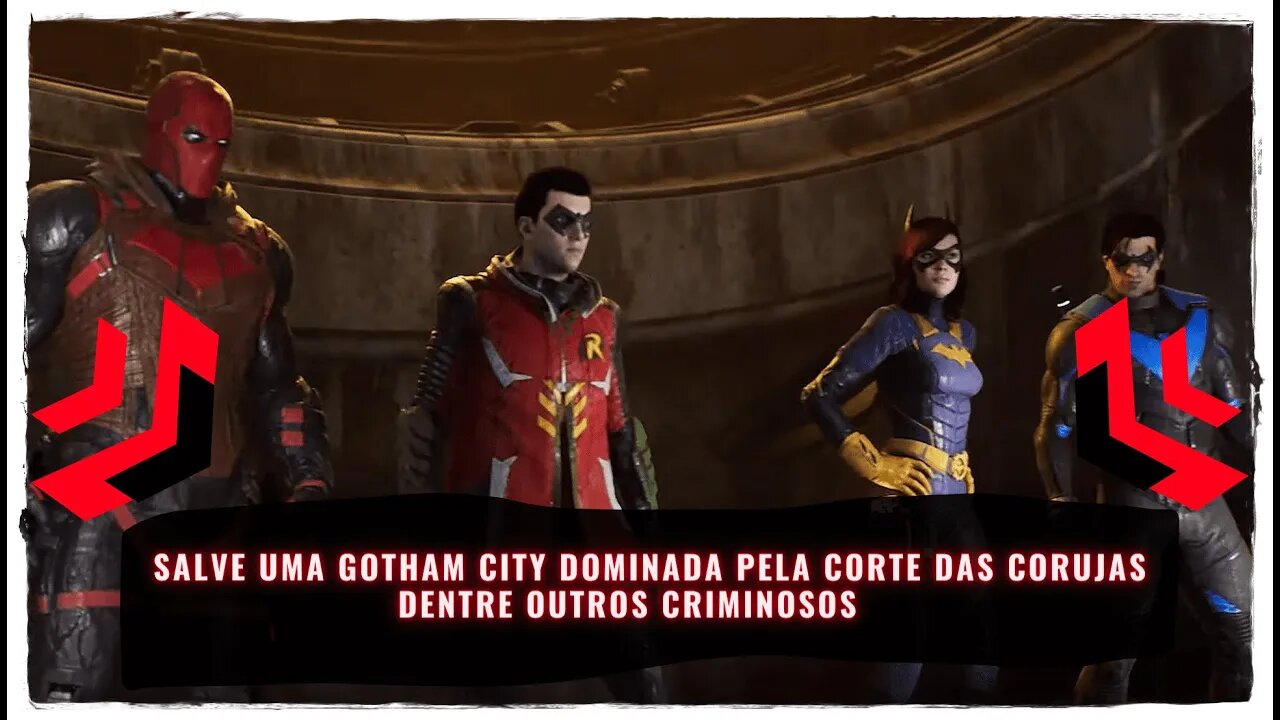 Gotham Knights PS5, Xbox Series e PC (Jogo de Ação com Lançamento em 25 de outubro de 2022)