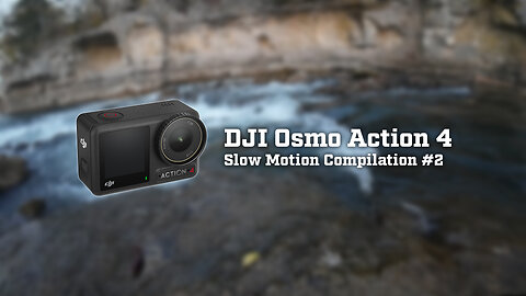 DJI Osmo Action 4 Slow Motion Compilation #2