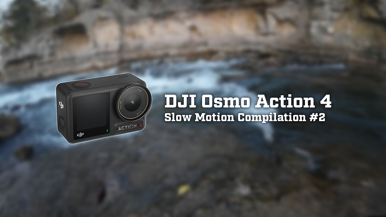 DJI Osmo Action 4 Slow Motion Compilation #2