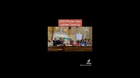 Tune up for The Vatican (Rome, Italy) 2025 Jubilee Performance