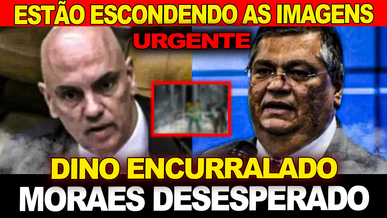 BOMBA !! ESCONDERAM AS IMAGENS... MORAES ACIONADO!! FLAVIO DINO ENCURRALADO !! CPMI PEGANDO FOGO !!