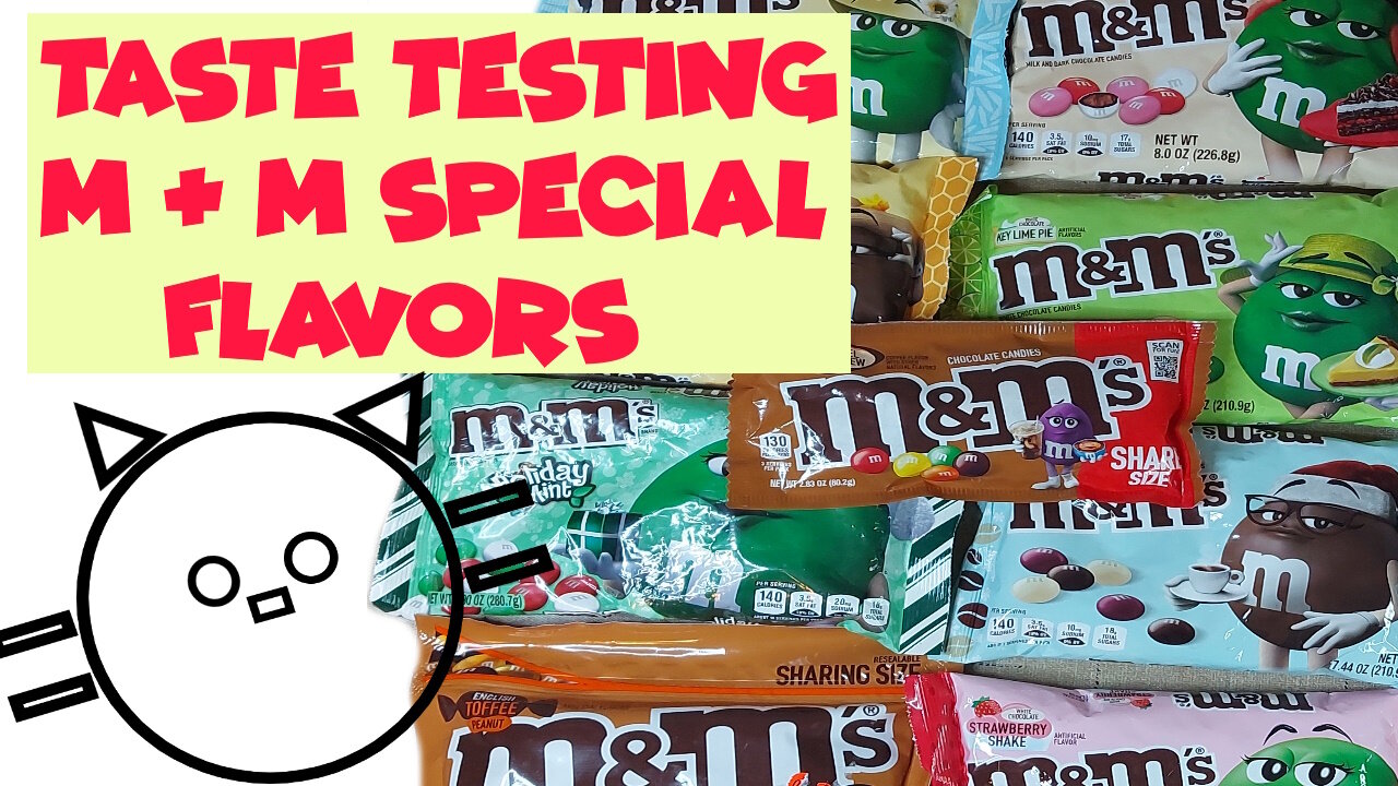 M&M's Taste Test (All the Flavors)