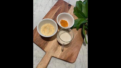 No facewash, no soap! I use the Face Pack with Turmeric Besan