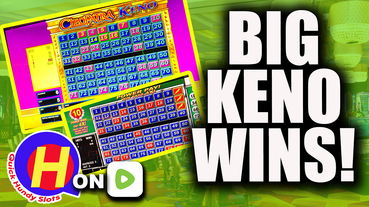 $$$ Big KENO Wins! $$$