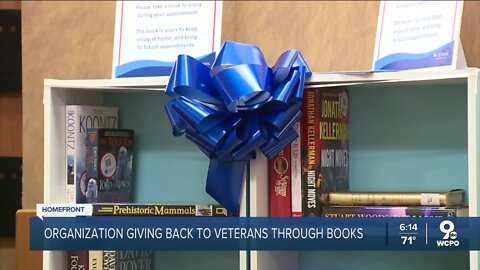 Nonprofit gives back to veterans through books
