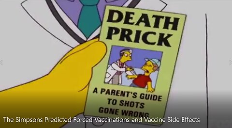 The Simpsons Predicted Forced Vaccinations and Vaccine Side Effects