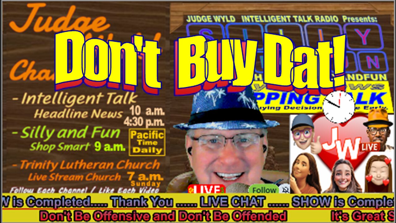 Live Stream Humorous Smart Shopping Advice for Tuesday 11 05 2024 Best Item vs Price Daily Talk