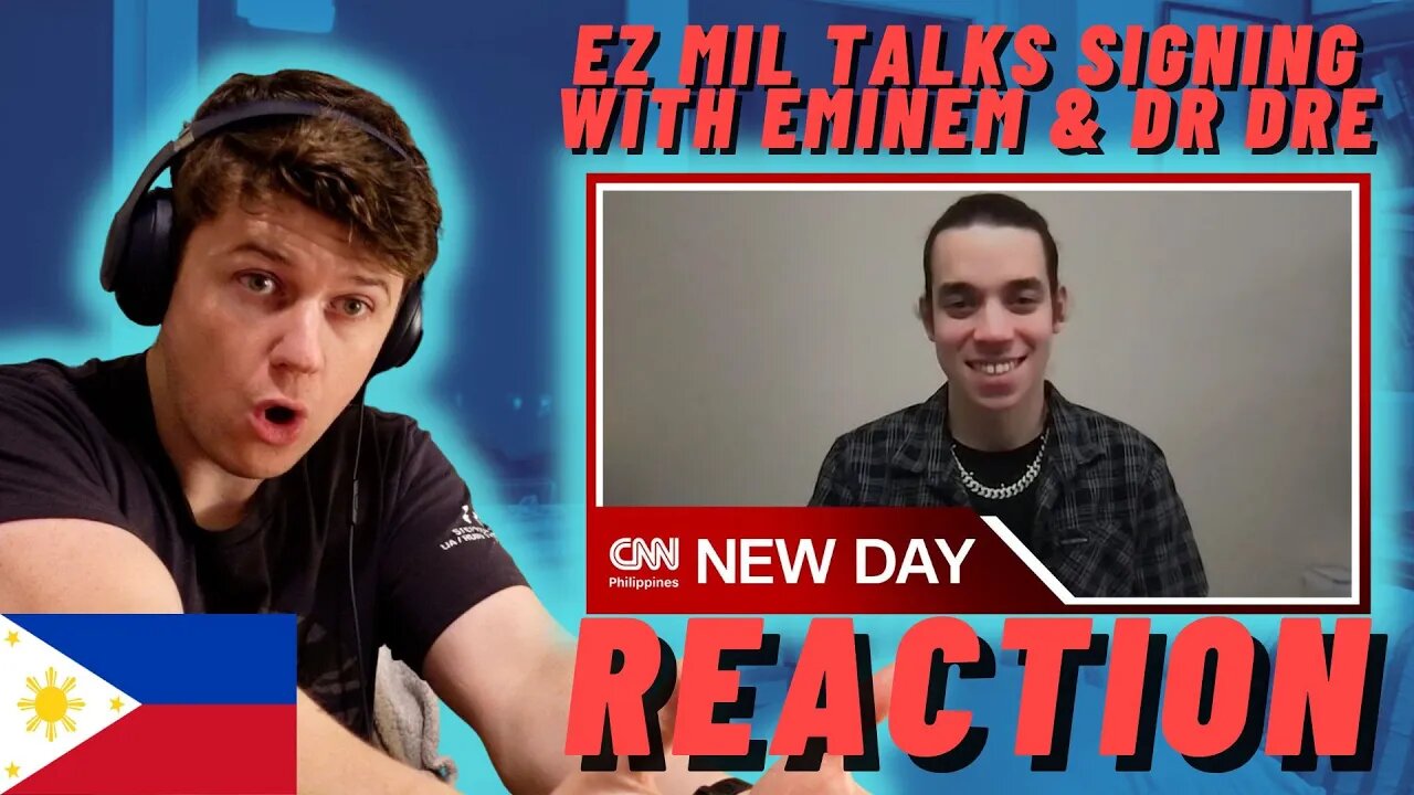 🇵ðŸ‡EZ MIL ON CNN TALKS SIGNING WITH EMINEM & DR DRE((IRISH REACTION!!))