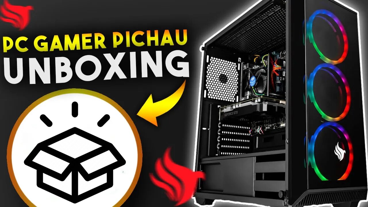 PC Gamer Pichau - Vale a pena? Unboxing e primeiras impressões