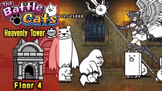 The Battle Cats - Heavenly Tower - Floor 4