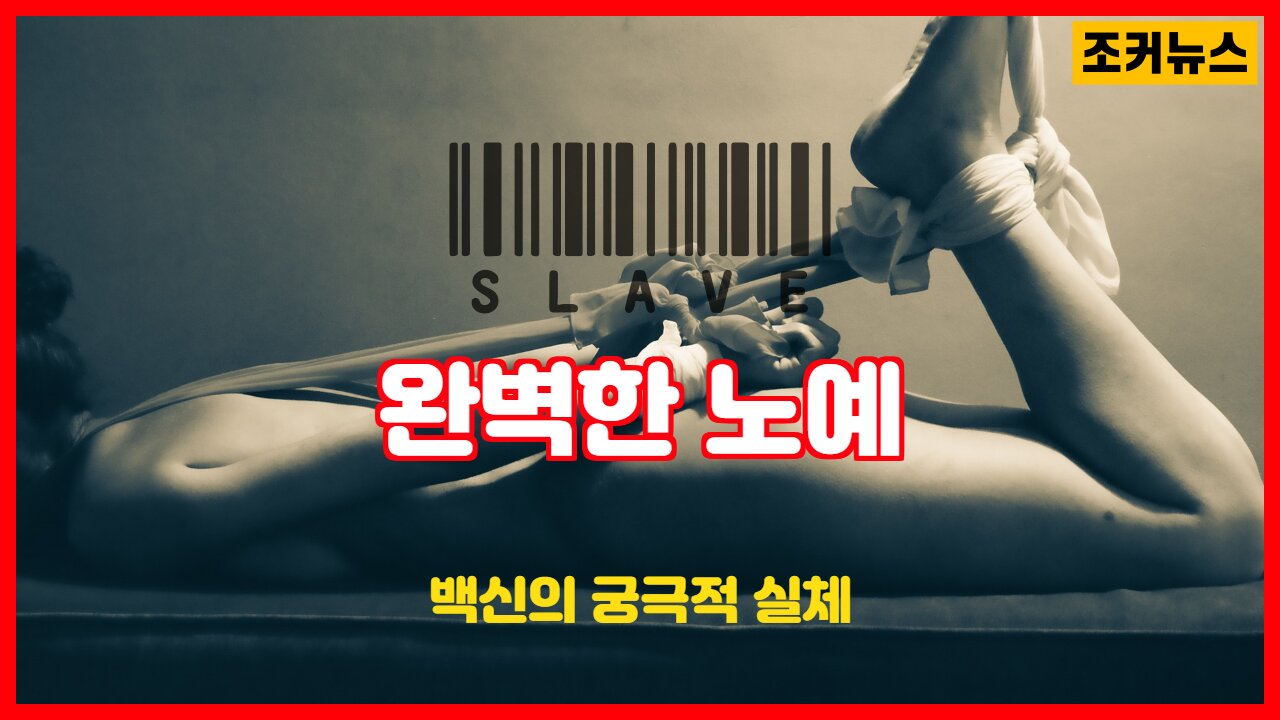 벗어날수 없는 완벽한 디지털화 노예 - 백신의 궁극적 실체 Digital Slavery -Joker News-