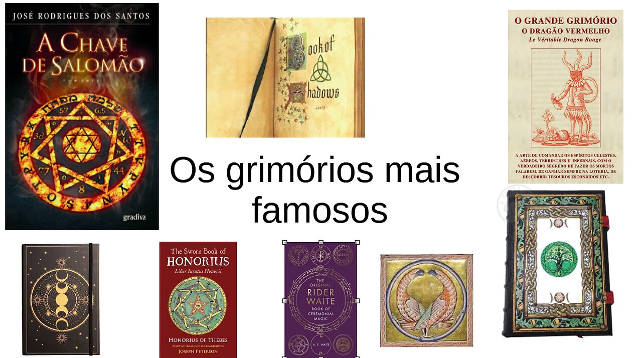 Os Grimórios Mágicos mais famosos - Live de 28 11 2024