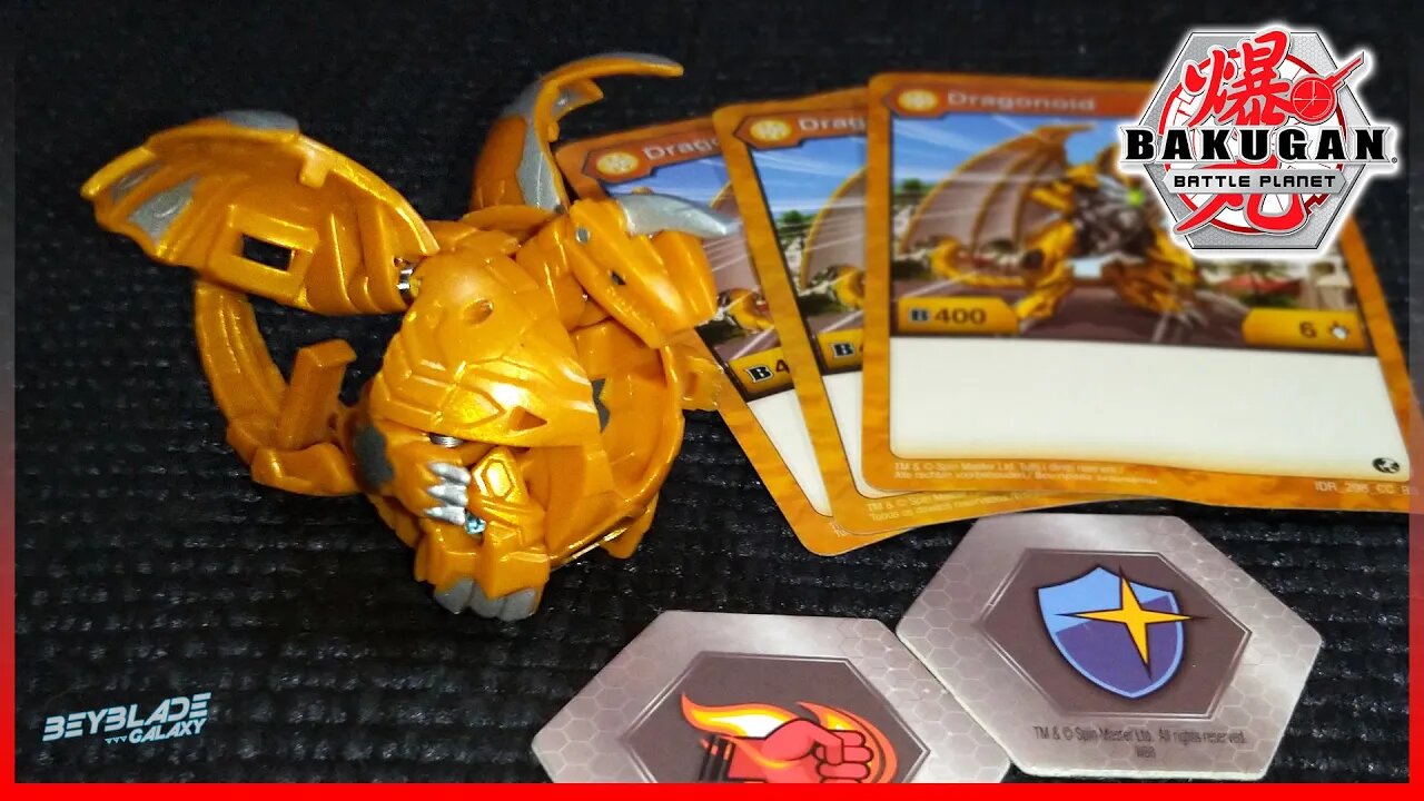 Abrindo AURELUS DRAGONOID Bakugan Battle Planet