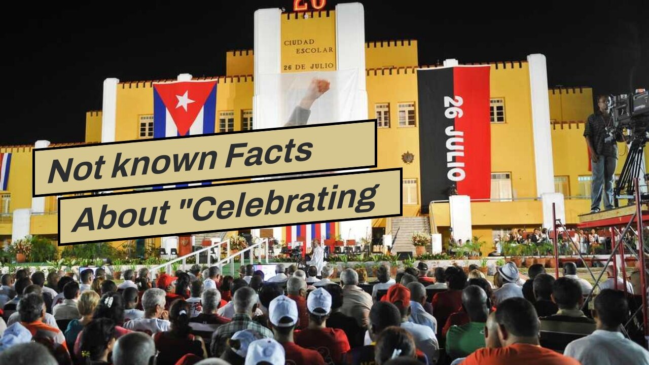 Not known Facts About "Celebrating Cuban Festivals and Holidays: An Insider's Guide"