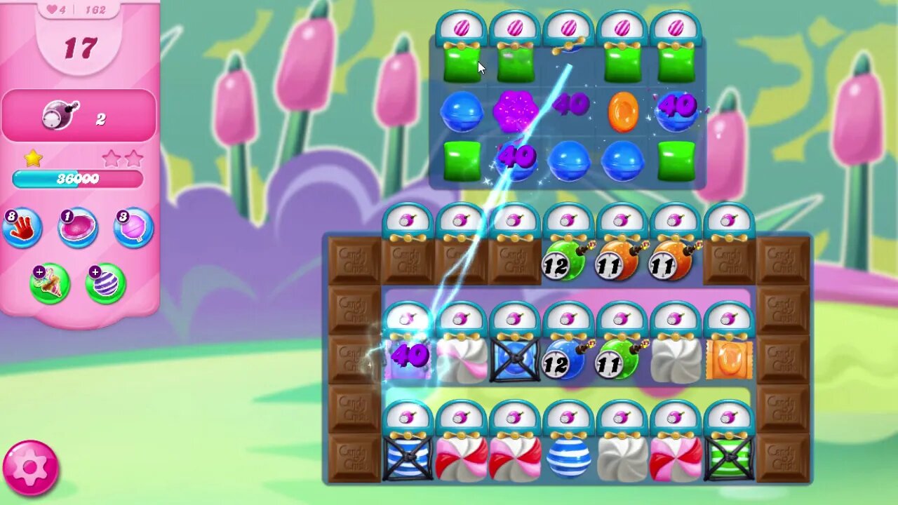 Candy Crush Saga Level 162