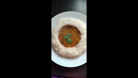 Pakistani style Daal chawal