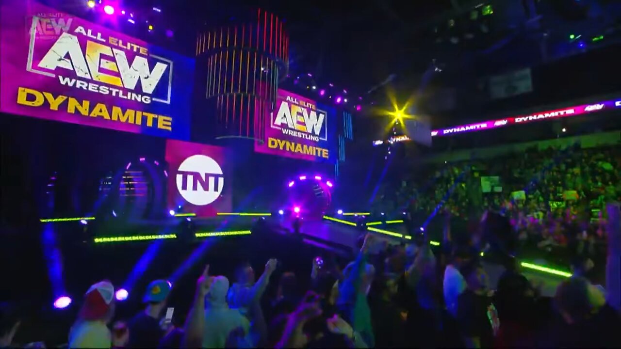 AEW Dynamite Random highlights