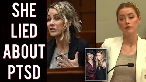 BUSTED! Amber Heard sits in ANGER as psychologist calls her PTSD a LIE during Johnny Depp trial!