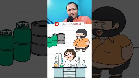 Gas untuk formula rahasia | Brain test 4 level 26 #saidnesia #game #shorts