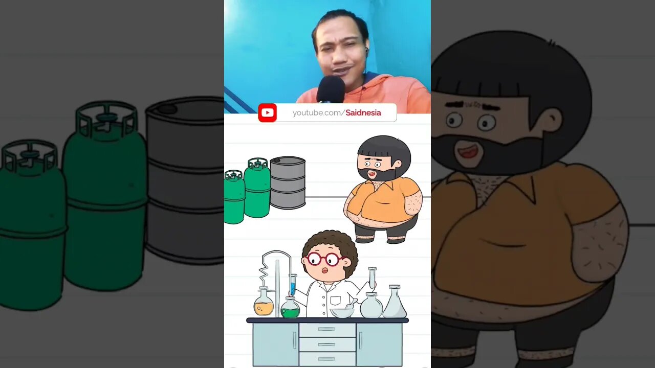 Gas untuk formula rahasia | Brain test 4 level 26 #saidnesia #game #shorts