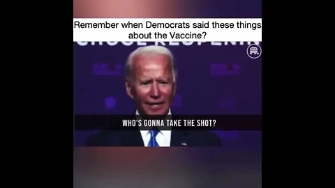 Joe Biden Discusses The Vaccine