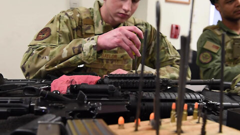 Staff Sgt. Patrick McCray, 17th SFS Combat Arms Instructor