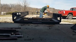 I Replaced the Wood Floor on my Car Trailer! DIY