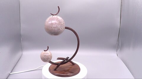 Orbiting Spheres - Woodturning