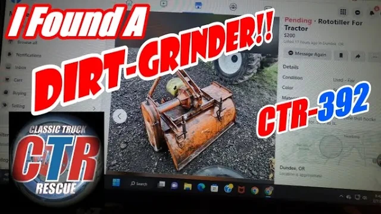 I Found a Dirt-Grinder!!