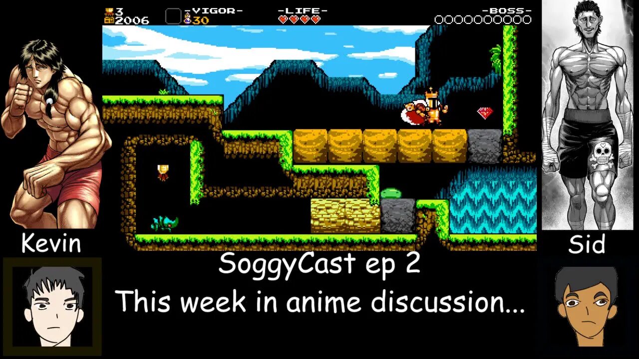 SoggyCast ep 2: This week in anime.. (feat. Shovel Knight)