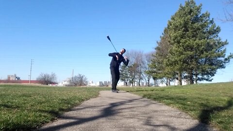 cobra dart session in the field - rope dart