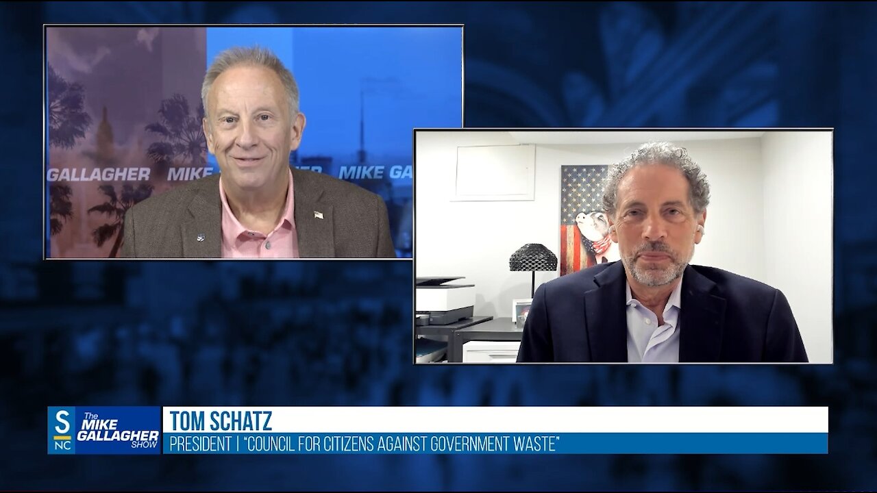 Tom Schatz, President of “Council for Citizens Against Government Waste”, joins Mike to discuss what his organization is doing to fight socialist policies