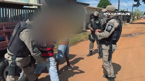 FOI BEM EM CIMA DO PALHAÇO | REC POLÍCIA 190