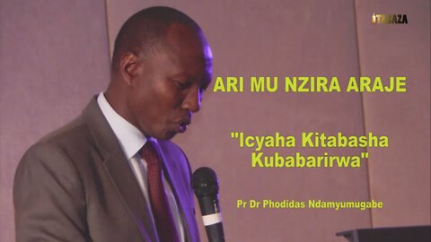 Dr Ndamyumugabe Phodidas - Icyaha kitabasha kubabarirwa