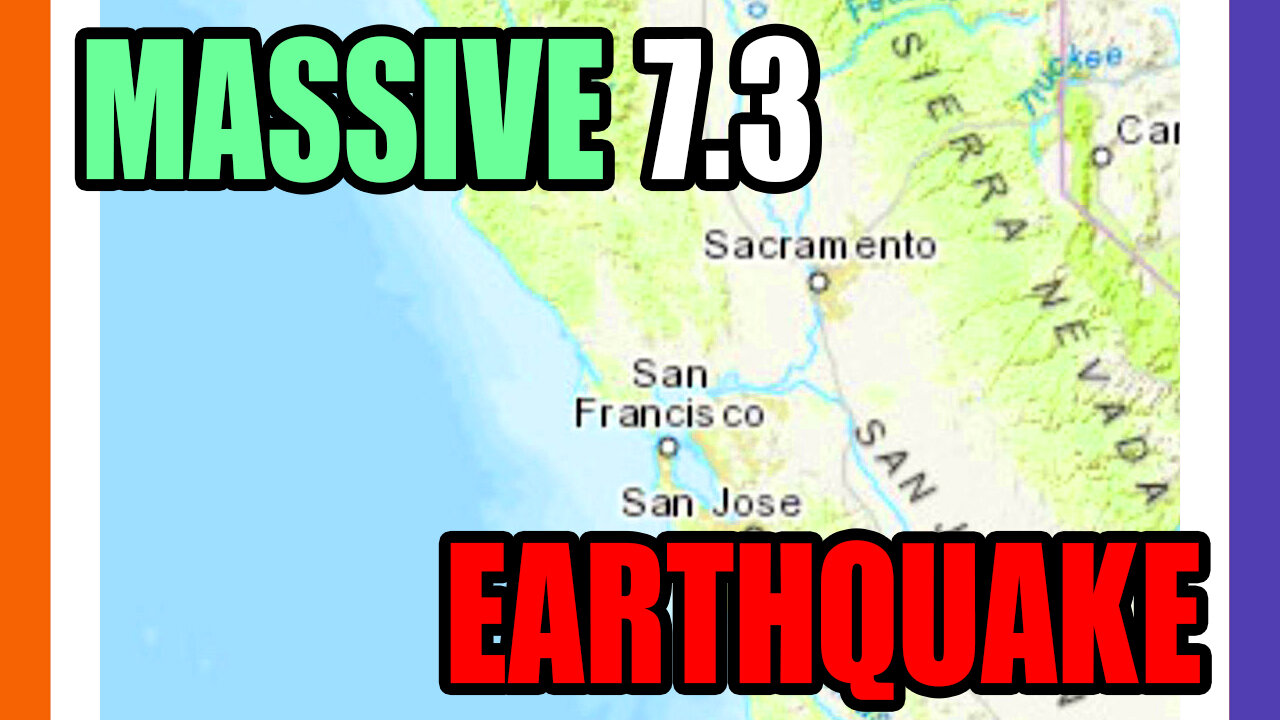 🚨BREAKING: MASSIVE EARTHQUAKE IN CALIFORNIA 🟠⚪🟣