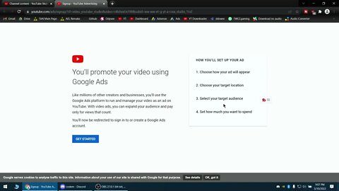 we aren't good enough for youtube