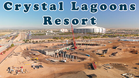 PART 2 - Must See Crystal Lagoons Island Resort Update in Glendale AZ