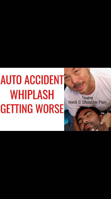 Neck & Shoulder Pain (Auto Accident) gets treated by Chiropractor