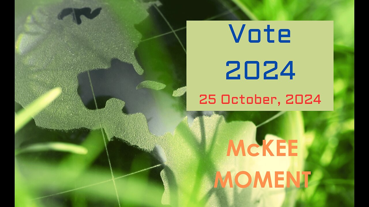 Vote 2024 - McKee Moment