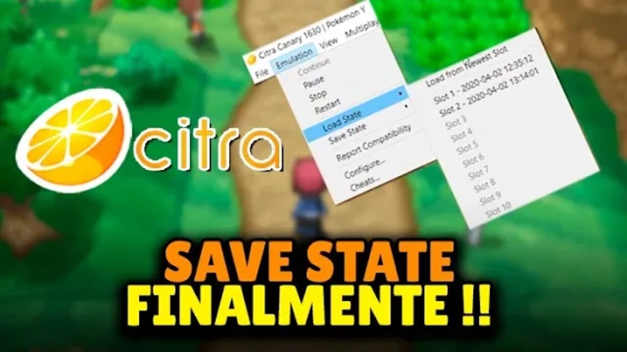 FINALMENTE! CITRA COM SUPORTE A SAVE STATE