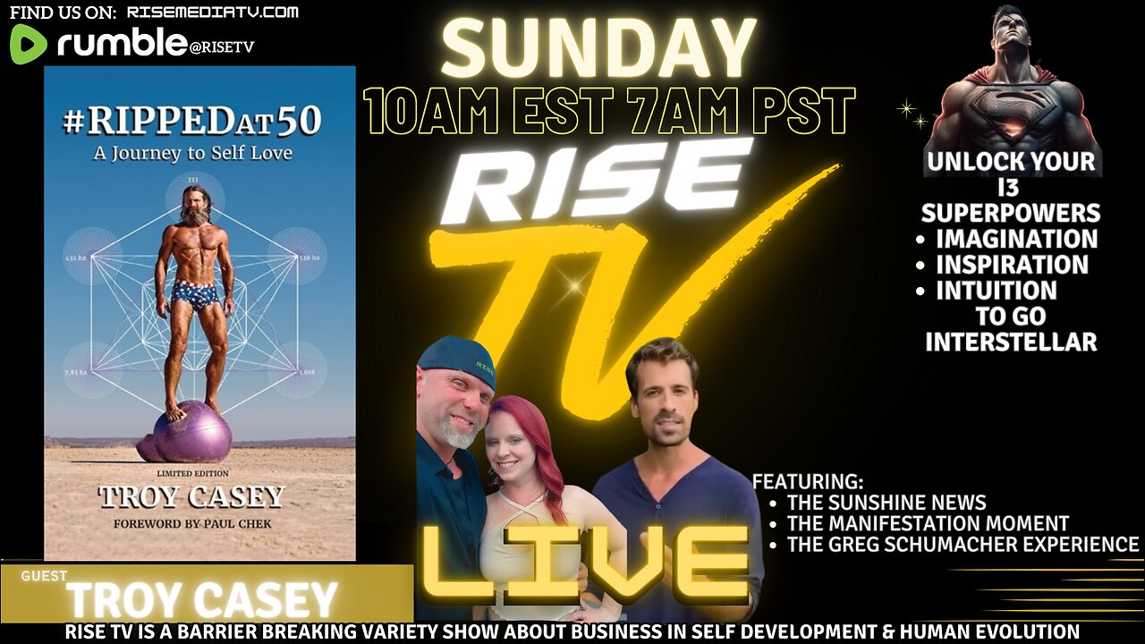 (Better Version) RISE TV 8/13/23 "CERTIFIED HEALTH NUT" TROY CASEY